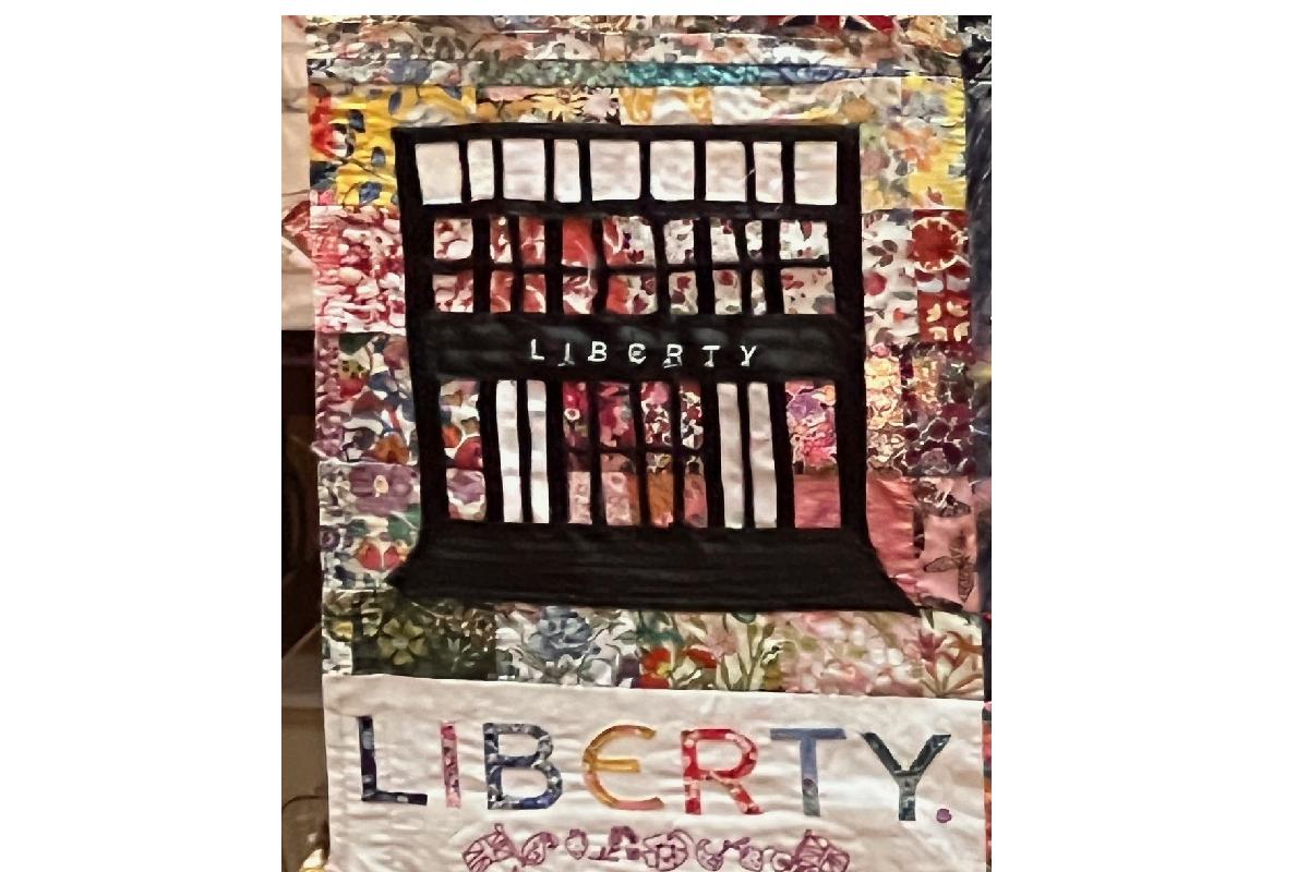 The SHQA Team visited the 150th Patchwork Collective Display At Liberty London
