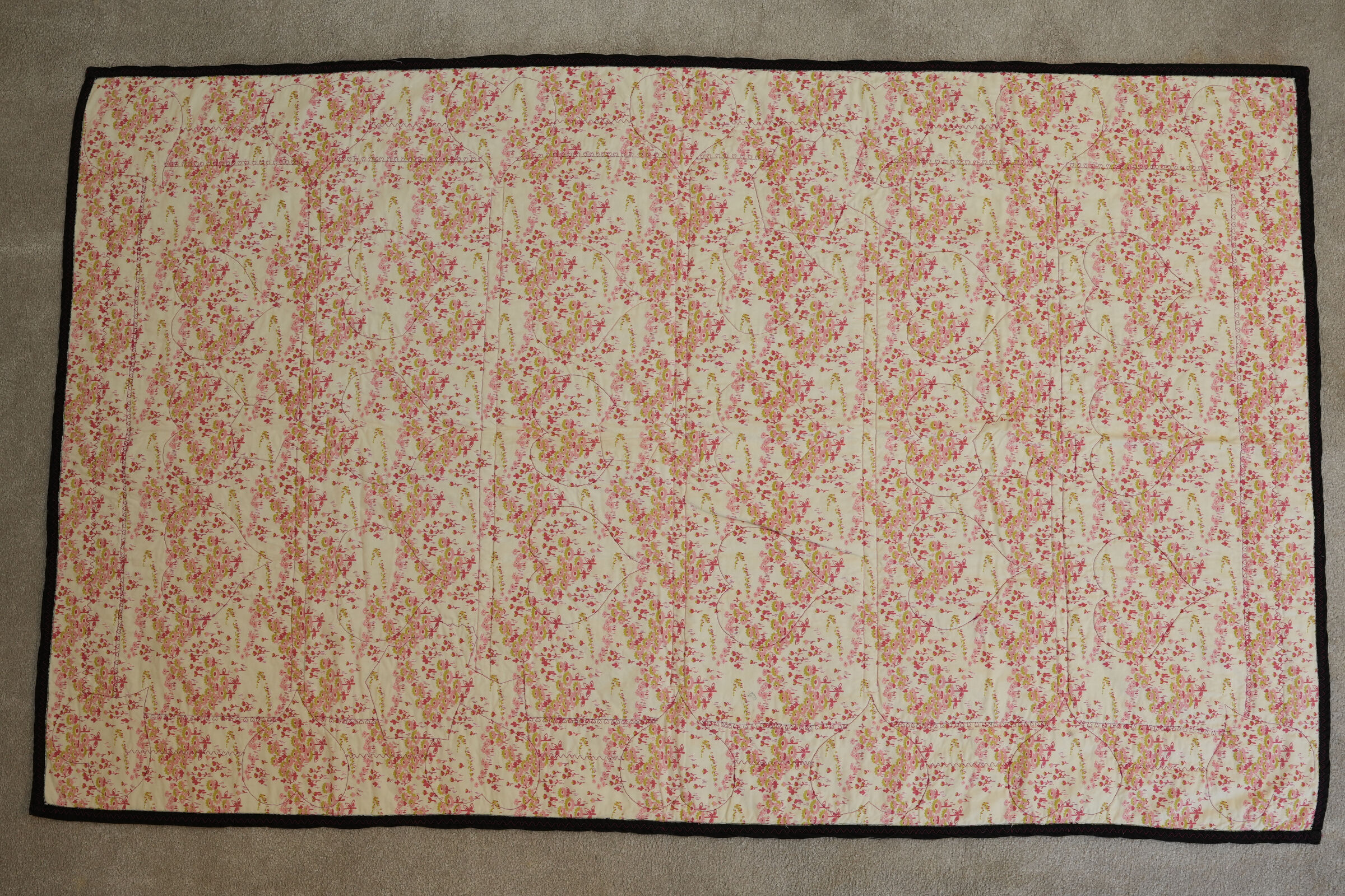 African Fabric Quilt