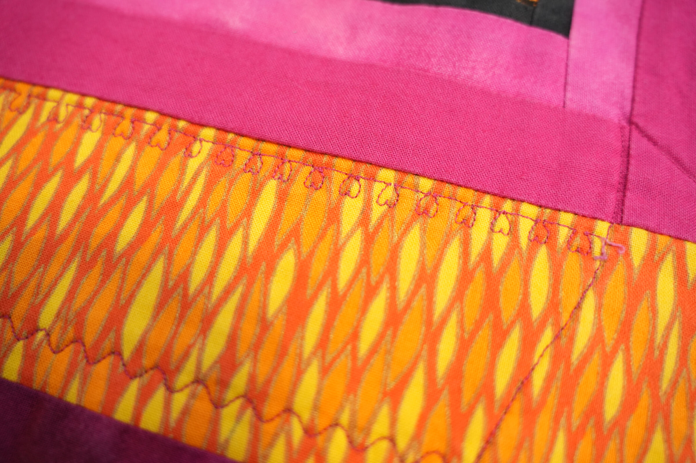 African Fabric Quilt
