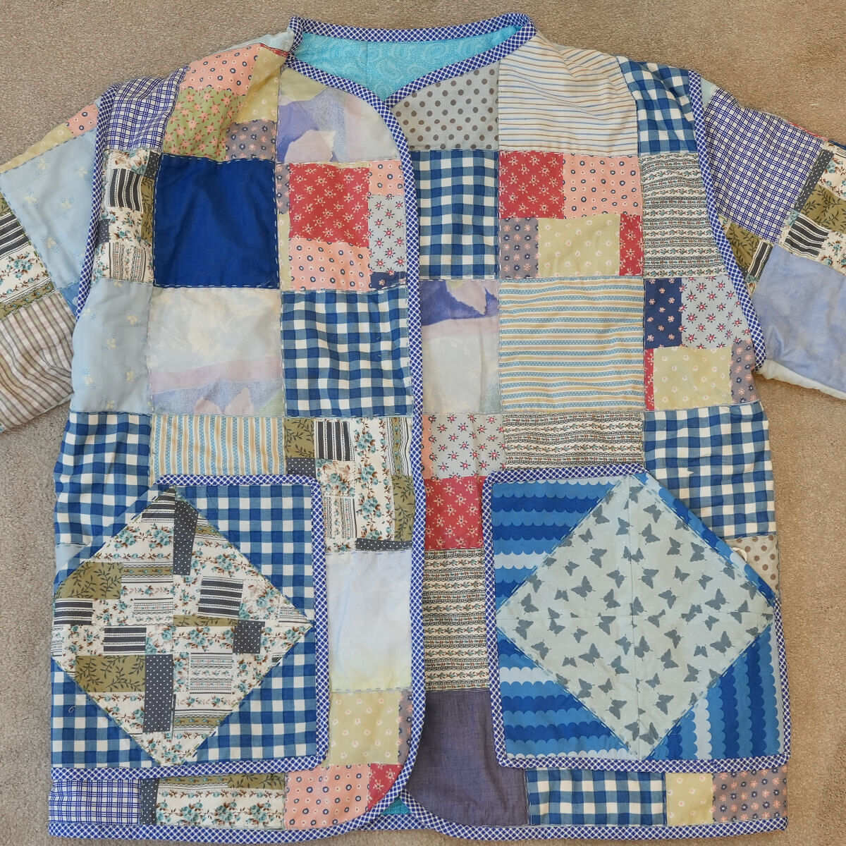 The Sew Happy Quilters Association Estonian Patchwork Jacket