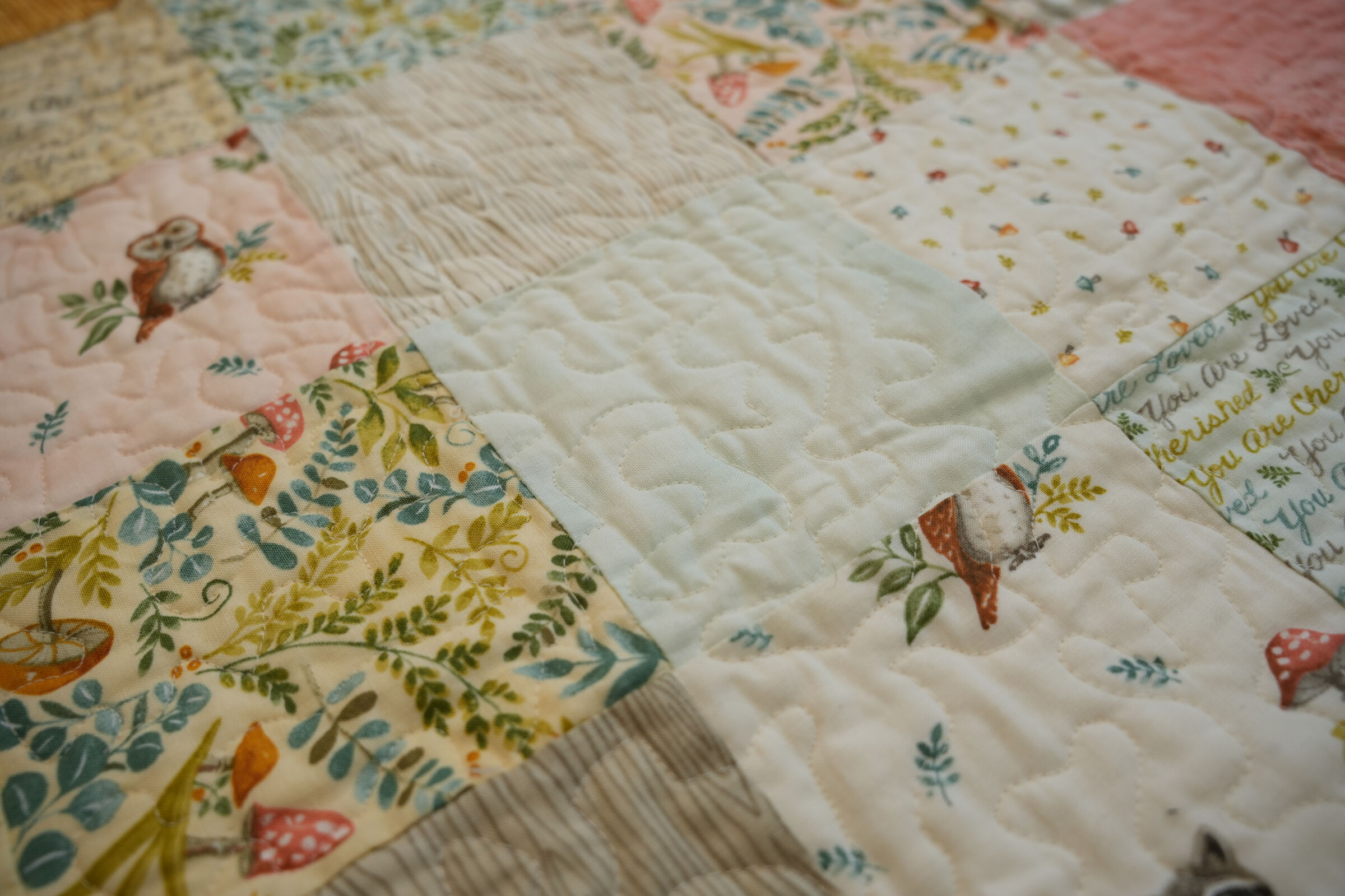 Isle of Wight Baby Quilt
