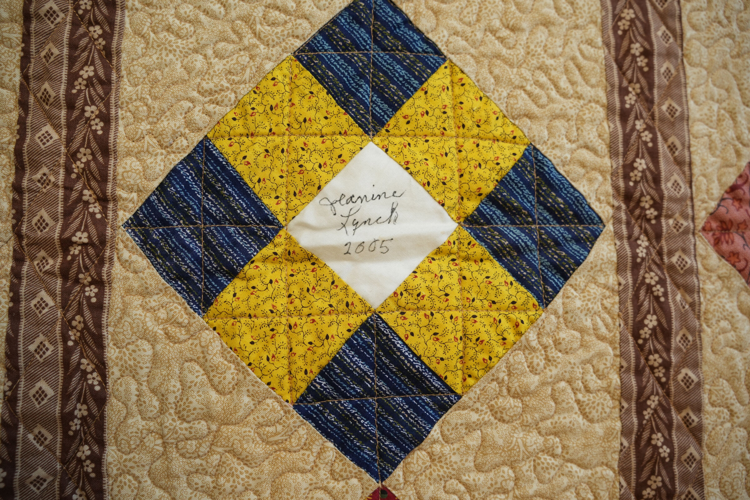 Mary Lou Ward Soldiers Quilt