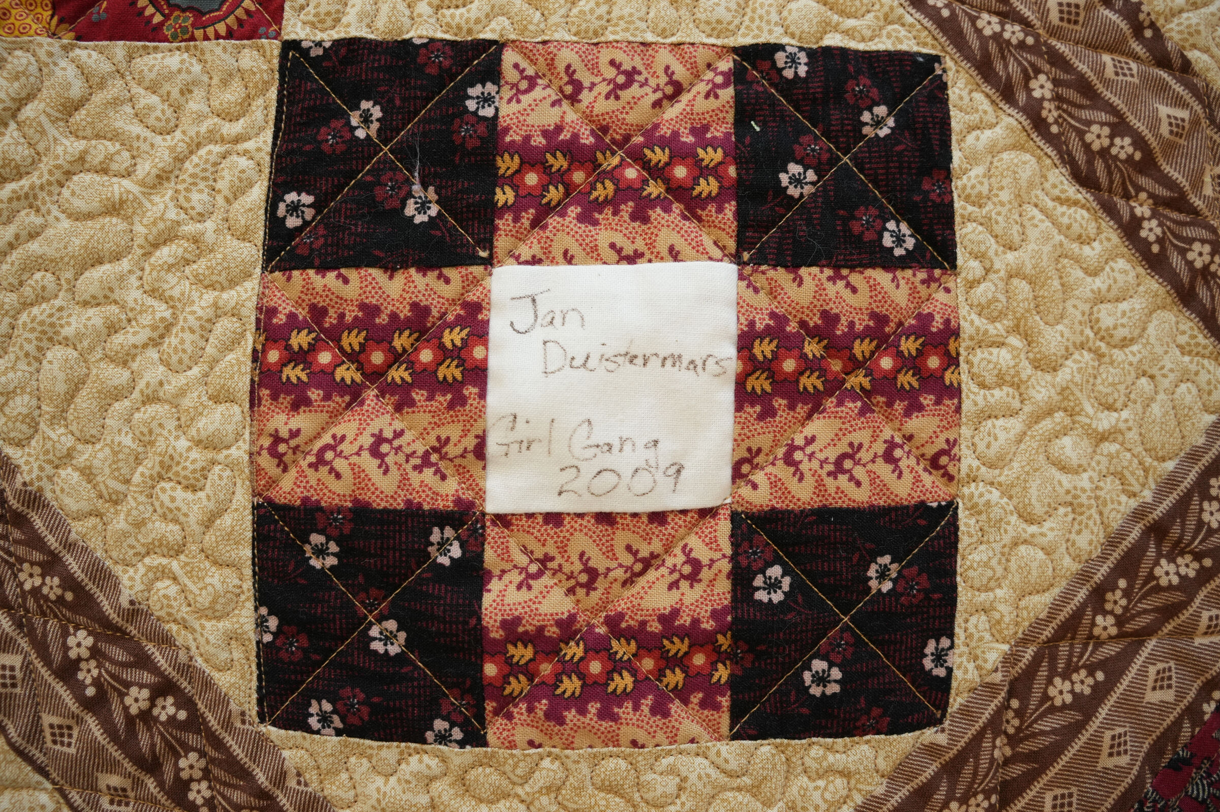 Mary Lou Ward Soldiers Quilt