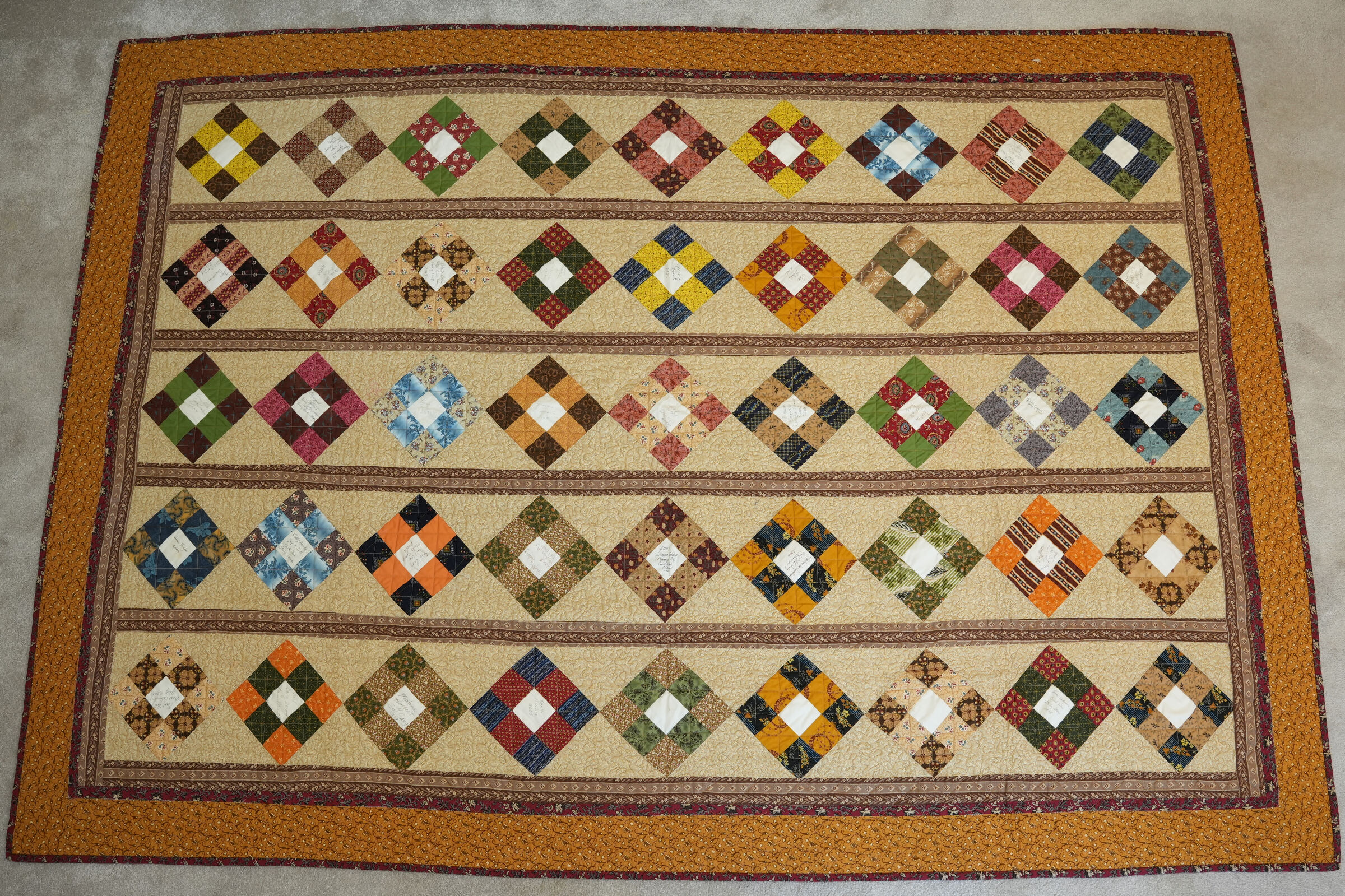 Mary Lou Ward Soldiers Quilt