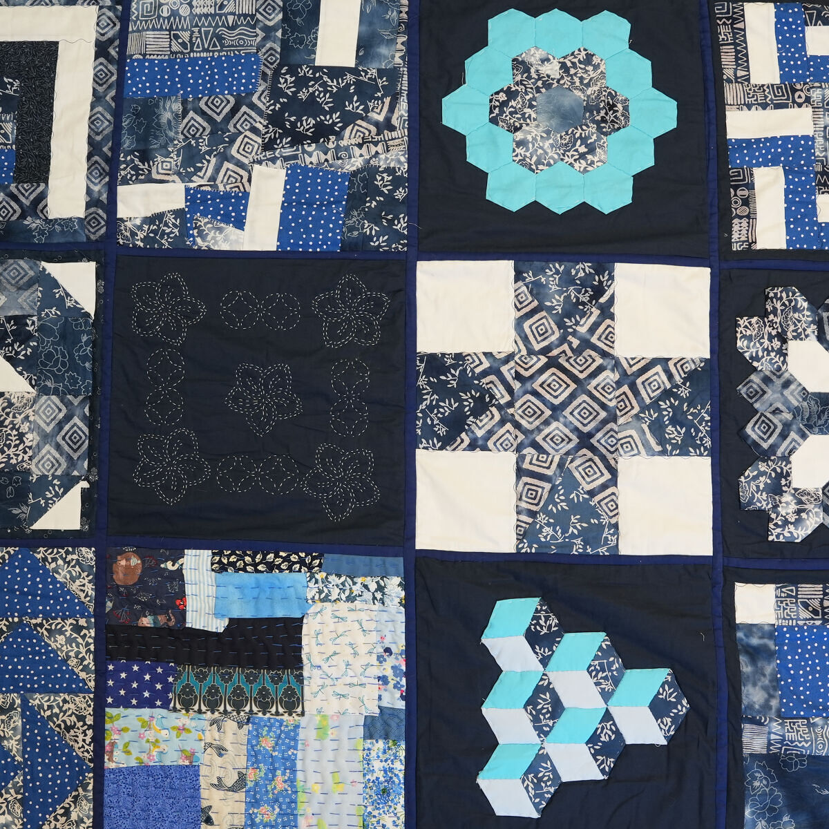The Crafty Stitchers Sampler Quilt 2025
