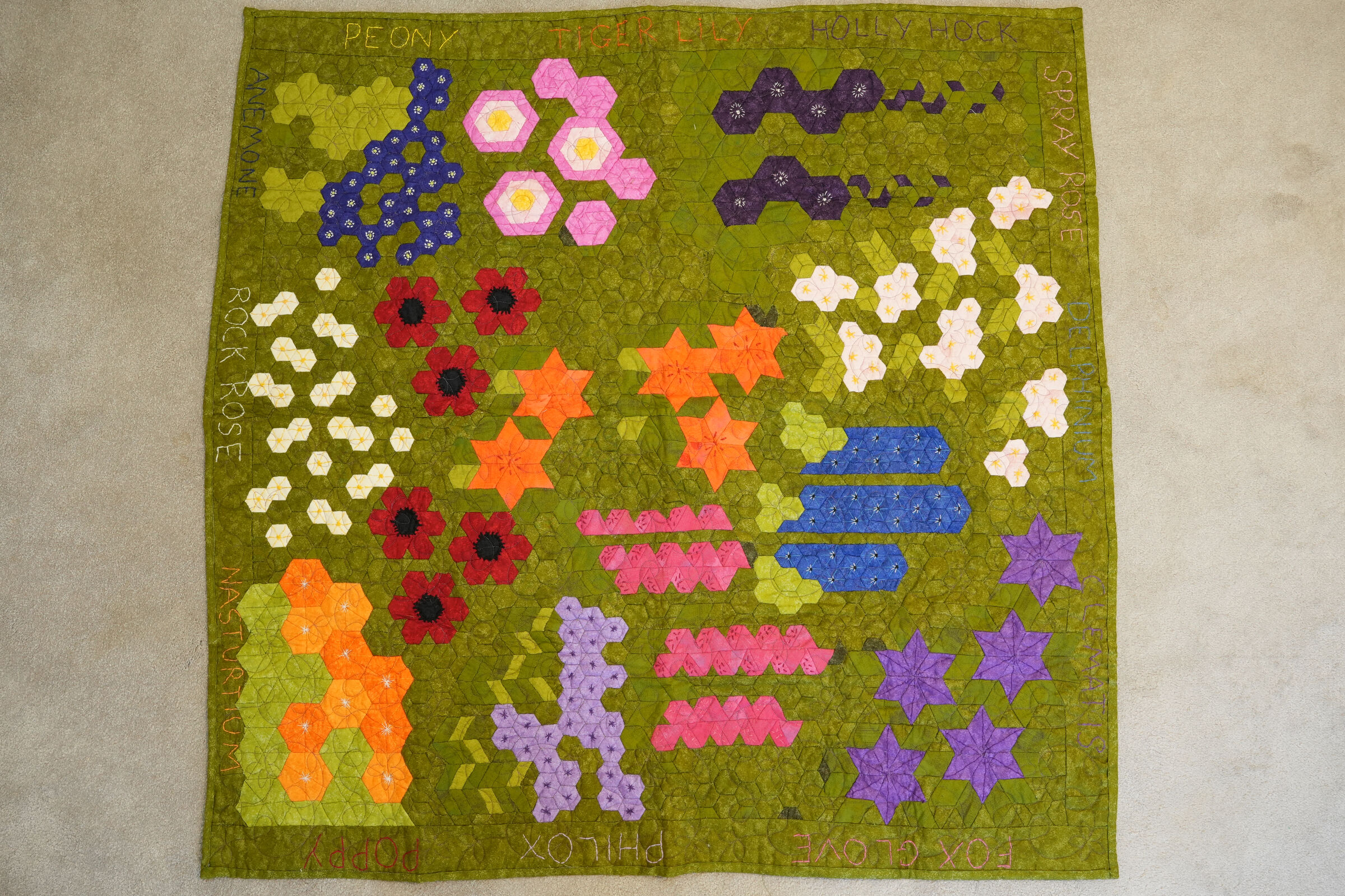 The Secret Garden Quilt 2021