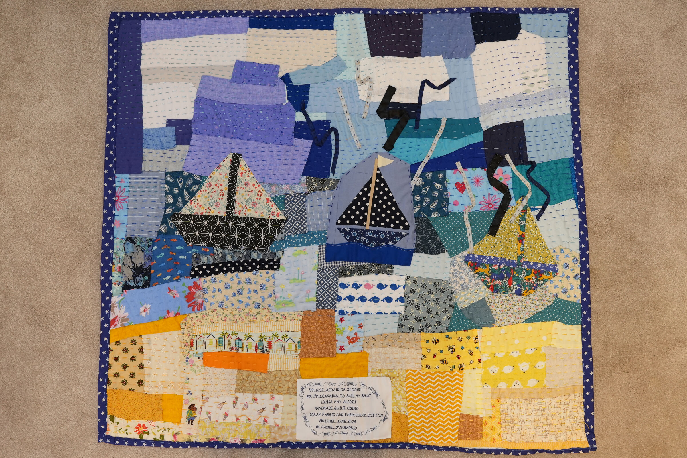 Siddi Quilt Louisa May Alcott