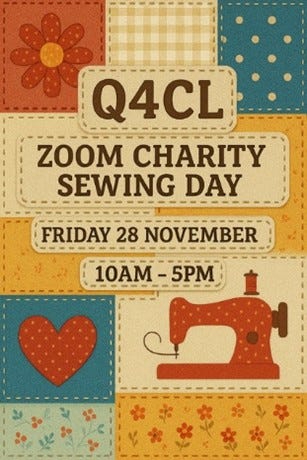 Quilts for Care Leavers Charity Sewing Day