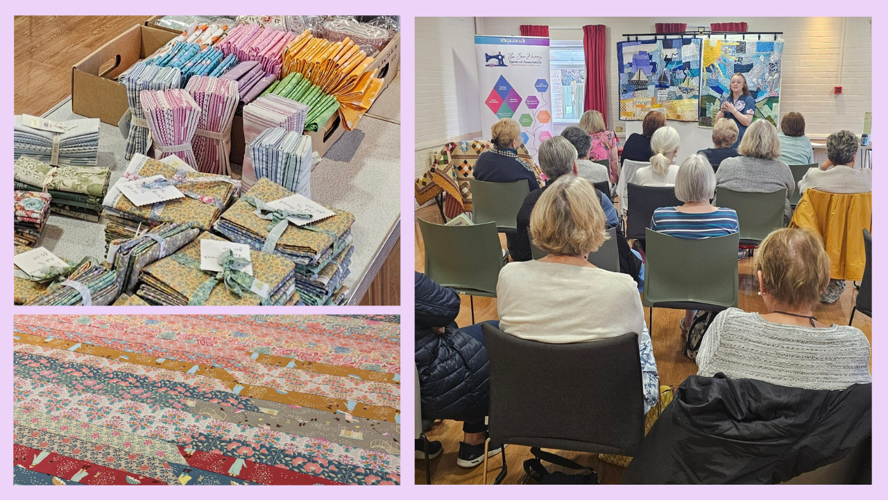 Quilting Group Meeting and Talk with SHQA Shop