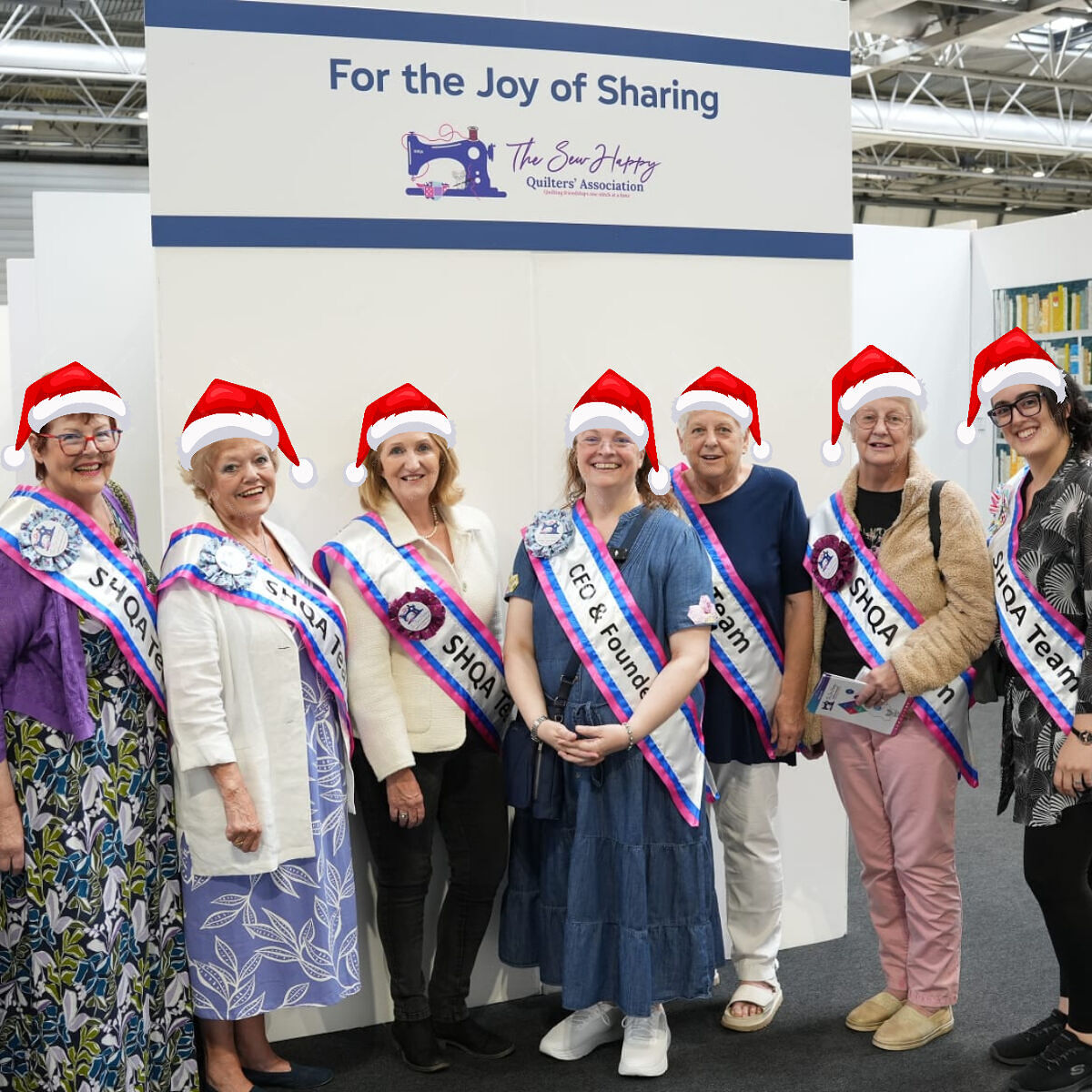 The Sew Happy Quilters' Association Team
